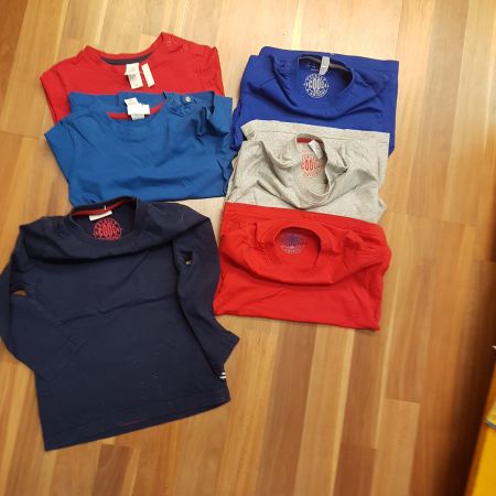 5 Sweatshirts uni gr 92 B16
