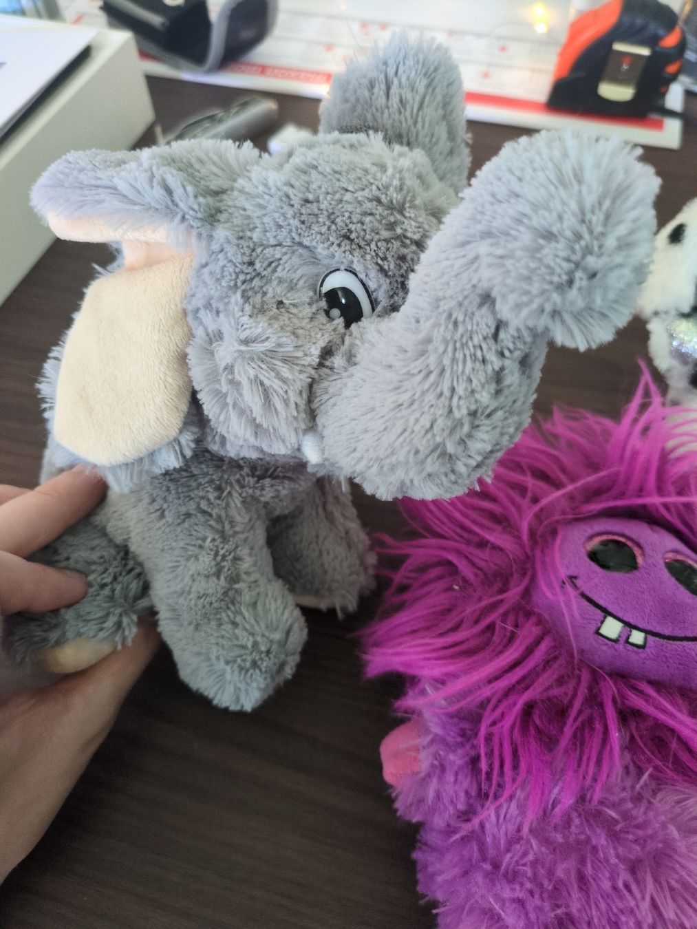 Giocattoli: Plüschtiere Elefant Hündchen Monster Set gebraucht – Usato da Meilen venduto da Frensch7 3