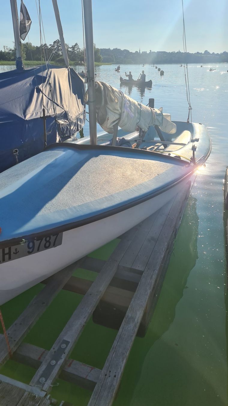 Boote: Segelboot komplett inkl. Slipwagen – Gebraucht aus Dussnang von Rado1800