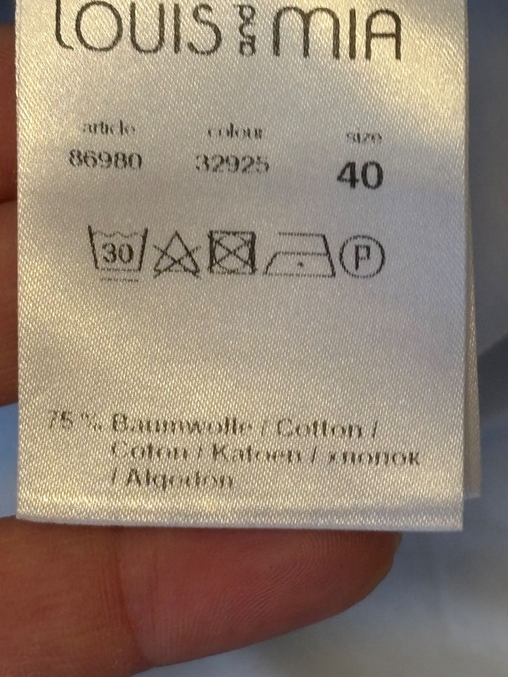 Blusen: Louis and Mia Bluse Baumwolle – Gebraucht aus St. Margrethen SG von dijanaO 7