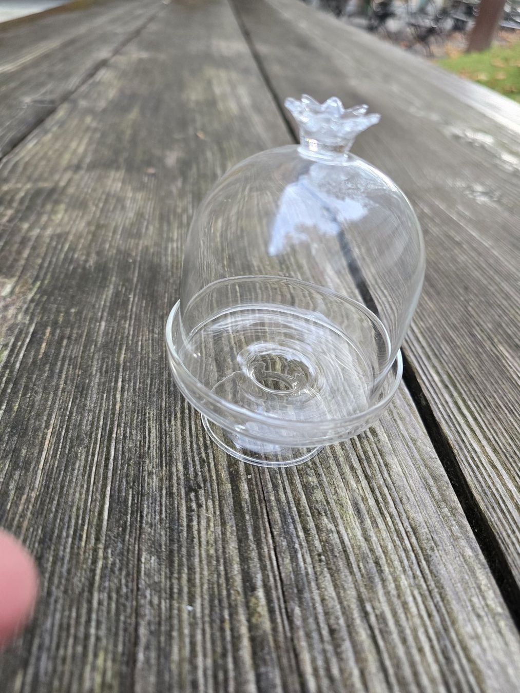 Bicchieri: Glas: Glocke mit Unterteil – Nuovo (secondo la descrizione) da Romanshorn venduto da Rachacha 1