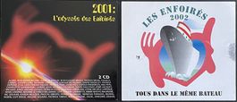 Les Enfoirés 2001 & 2002 - 4 CD's