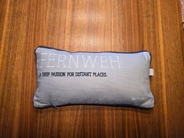 Zierkissen räder "FERNWEH vs. WANDERLUST"