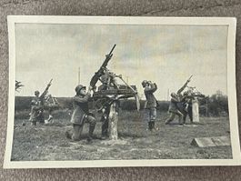 Fotodruck 6x9cm die Sommeschlacht 1916