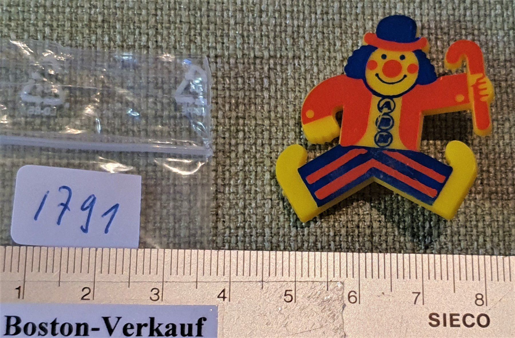 Spille & Fermagli: I791 - AMB Laden Mänchen Abzeichen – Usato da Reinach BL venduto da Boston-Verkauf 2
