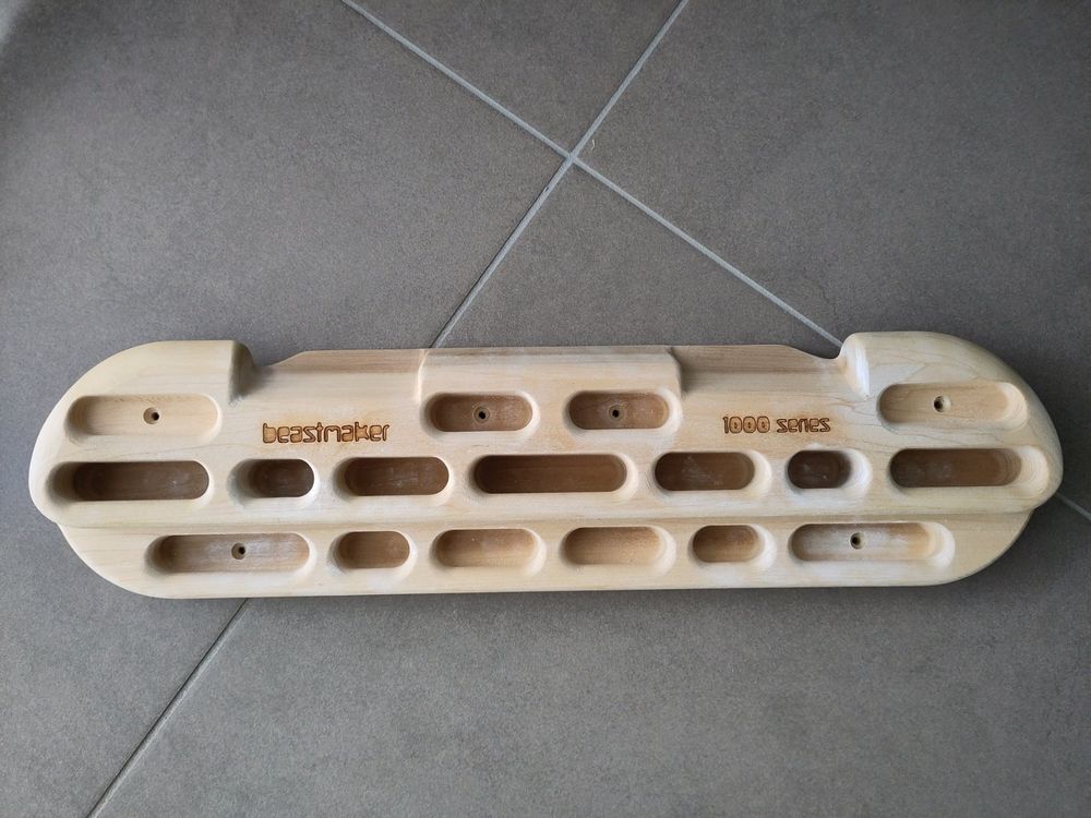 Hangboard Beastmaker 1000 (Gebraucht) in Sissach für CHF 100 – mit ...