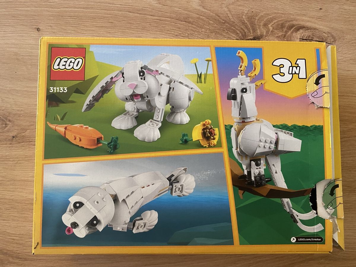 Lego Kit di costruzioni: Lego Creator 31133 lapin blanc 3-en-1 – Usato da Baden venduto da matlachia 1
