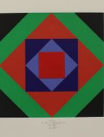 Rudolf Hurni (1914–2003) Collage konkrete Kunst