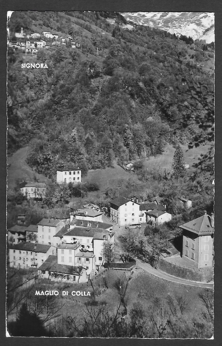 Cartoline postali: Maglio di Colla e Signora Vista generale – Usato da Olten venduto da clotaldi