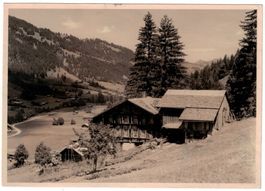 Grund bei Gstaad, Ferien-Kolonie Buchs, gelaufen 1944