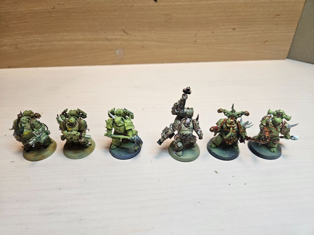 Warhammer 40K Death Guard Plague Marine 24 (Gebraucht) in Mosnang für