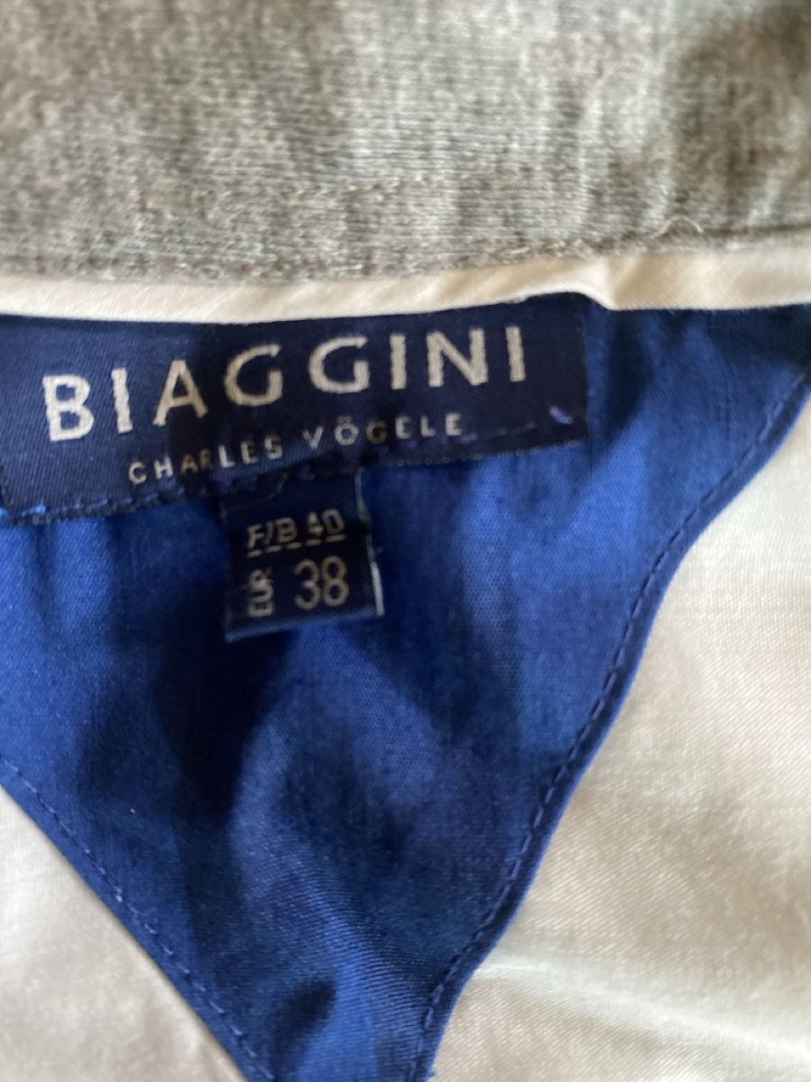 Camicie: Biaggini Herrenhemd Gr.38 weiss – Usato da Dallenwil venduto da kavogt6 2