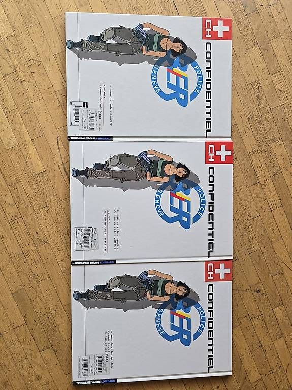 Fumetti: Série des 3 BD CH-Confidentiel – Usato da Lausanne venduto da UserJPP