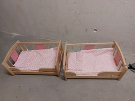 Puppendoppelbett