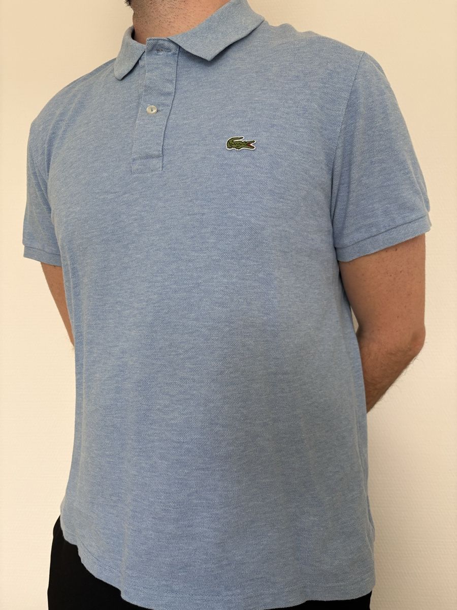 Lacoste Magliette Polo: Lacoste Polohemd, Hellblau, Slim Fit, Grösse XL – Usato da Horw venduto da dyro