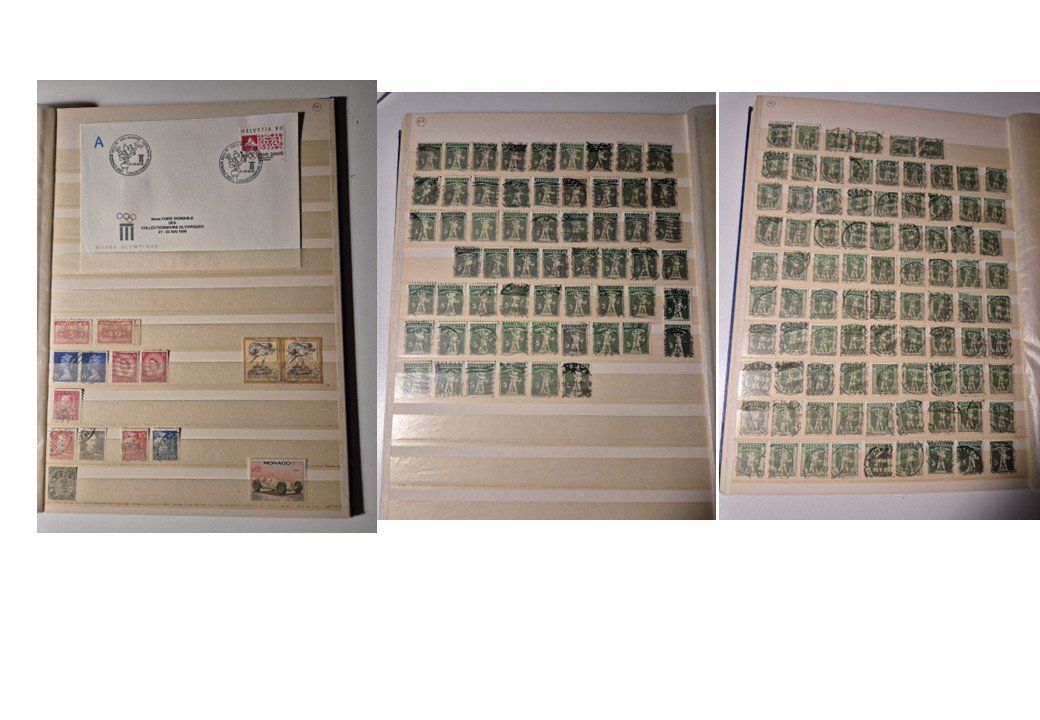 Tutti i francobolli: Album de timbres – Usato da Monthey venduto da McAuthor 2