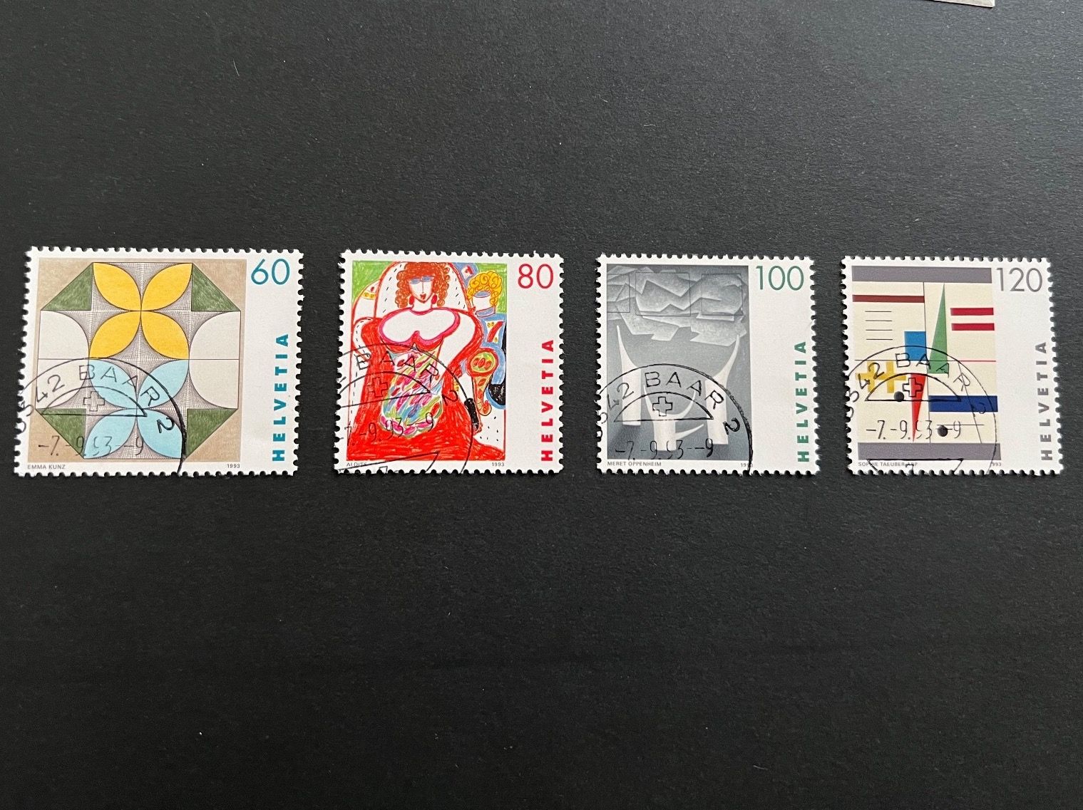 Tous les timbres: CH -Marken 1993 Eckstempel – Neuf (Voir description) à Hünenberg See par wer_5286