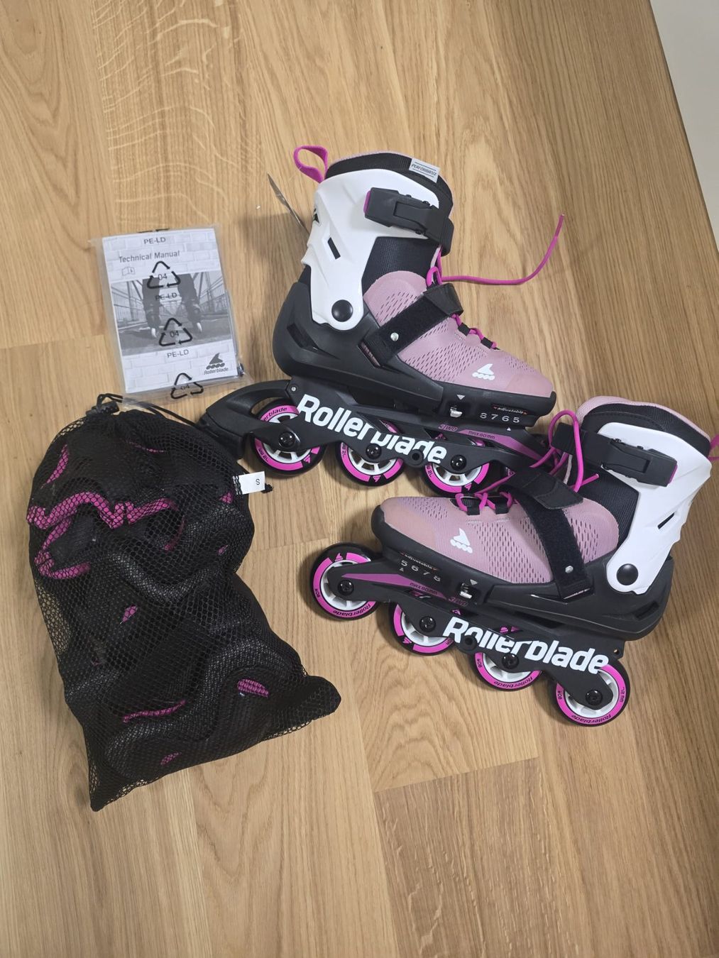 Pattini in linea & Pattini a rotelle: Rollerskates Rollerblade Grösse 36.5 – Nuovo (secondo la descrizione) da Basel venduto da zukk_ 1