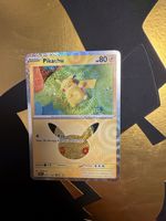 Pikachu 30th 05/30- nm