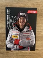 Michelle Gisin - Original Autogramm
