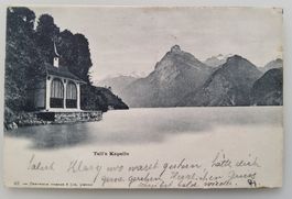 Ansichtskarte Tell's Kapelle, gest. 1900?