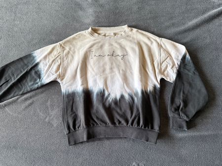 S.Oliver Mädchen Sweatshirt Gr. 152 "I am okay" Top!