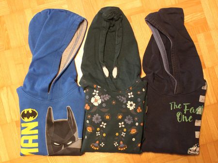 Hoodie 3 Stück 116/122