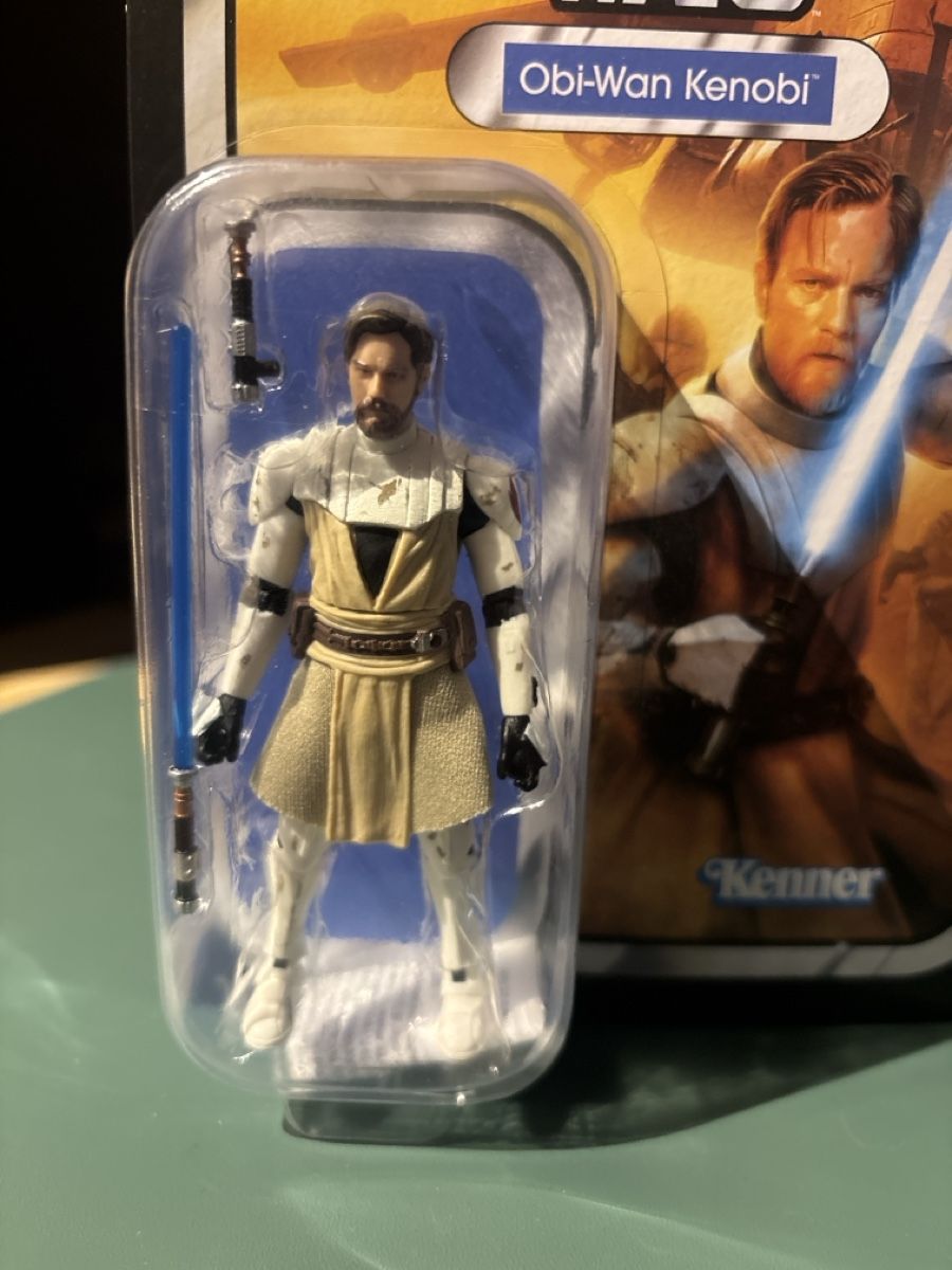 Hasbro Statuette: Kenner/Hasbro Obi-Wan Kenobi Clone Wars – Nuovo e nell'imballaggio originale da Kriessern venduto da chickenugget8080 1