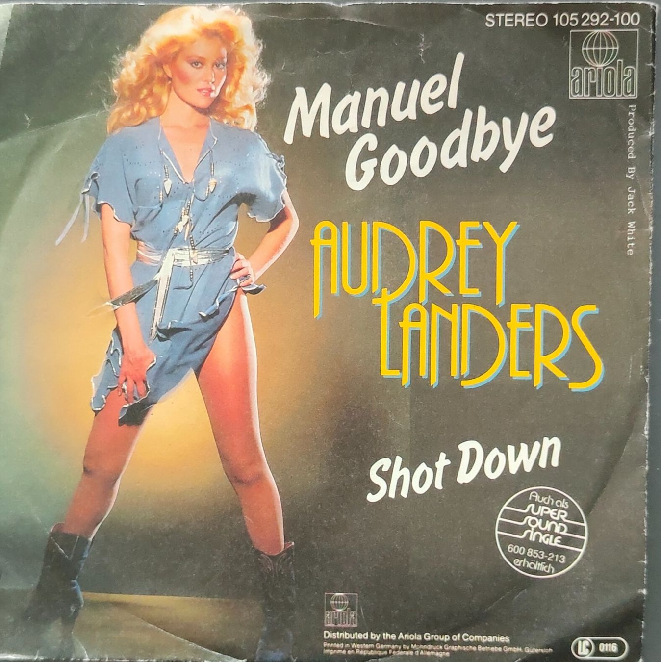 Schallplatten: Vinyl-Single Audrey Landers - Manuel Goodbye – Gebraucht aus Langenthal von Modo39