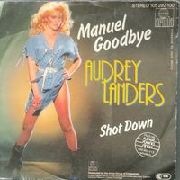 Vinyl-Single Audrey Landers - Manuel Goodbye
