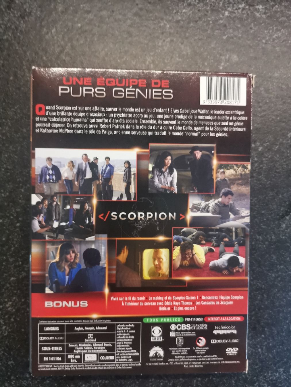 Alle DVDs: SCORPION SAISON 1 – Neu (gemäss Beschreibung) aus Genève von abba74 1
