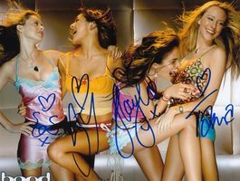 Bond Crossover Girl Group Autogramm signiert Foto 20x25cm