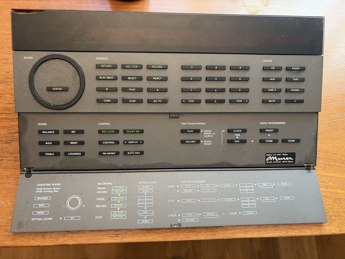 Bang & Olufsen Fernbedienungen: Bang & Olufsen Master Control Panel 5500 gebraucht defekt  – Defekt aus Luzern von Meteli 1