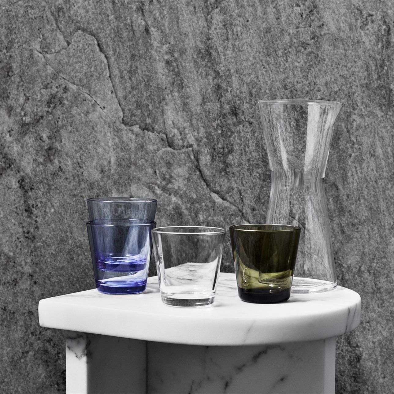 Iittala Caraffe: Karaffe Kartio pitcher von Iittala – Nuovo e nell'imballaggio originale da Interlaken venduto da solange02
