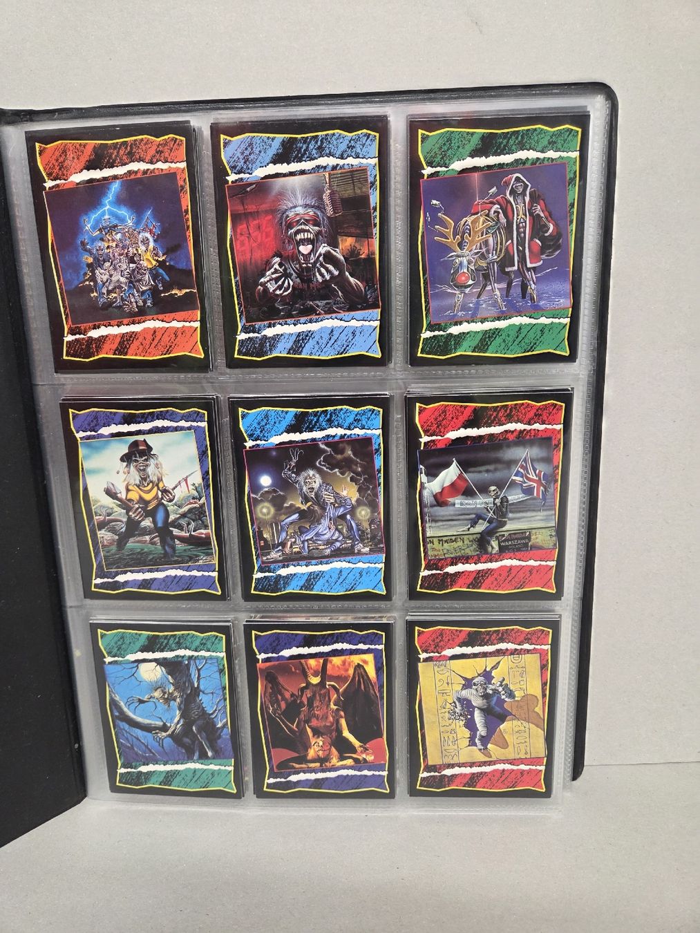 Karten: Iron maiden Stickers Merlin KOMPLETT – Gebraucht aus Rupperswil von kingoftwilight 1