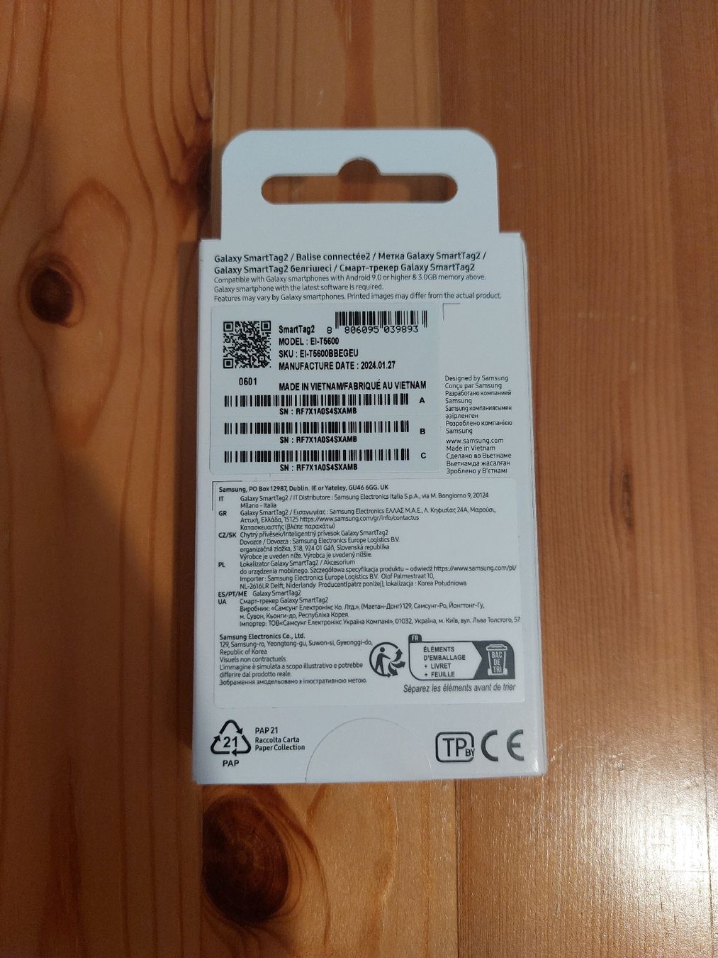 Navigatori: Samsung Galaxy SmartTag2 – Nuovo e nell'imballaggio originale da Glattfelden venduto da Roman2504 2