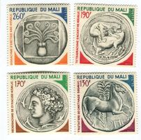 Briefmarken "Münzen". Mali