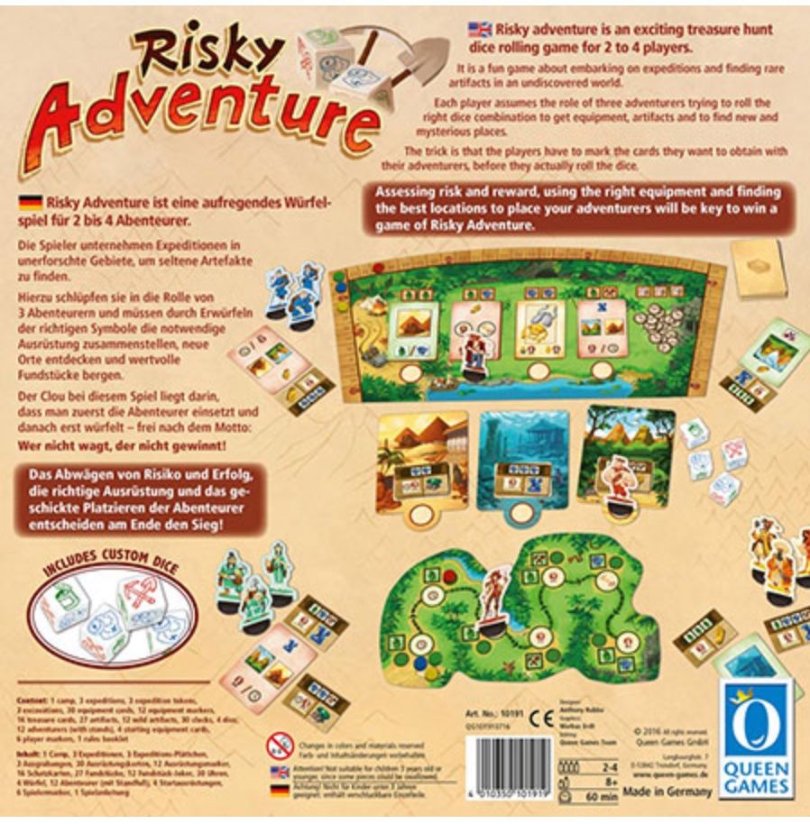 Spiele: Risky Adventure – Neu und originalverpackt aus Wagenhausen von FrauLang 1