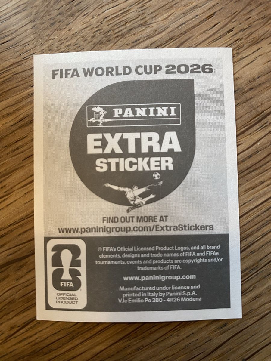 Panini Carte collezionabili: Panini Extra Sticker 2026 Silber - Heungmin Son – Nuovo (secondo la descrizione) da Müllheim Dorf venduto da chol7 1