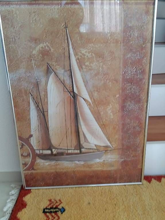 Foto & Immagini: Poster mit Segelschiff-Motiv – Usato da Altnau venduto da Brumm