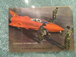 Autobuch für "junge Leute" aus dem Jahr  1959