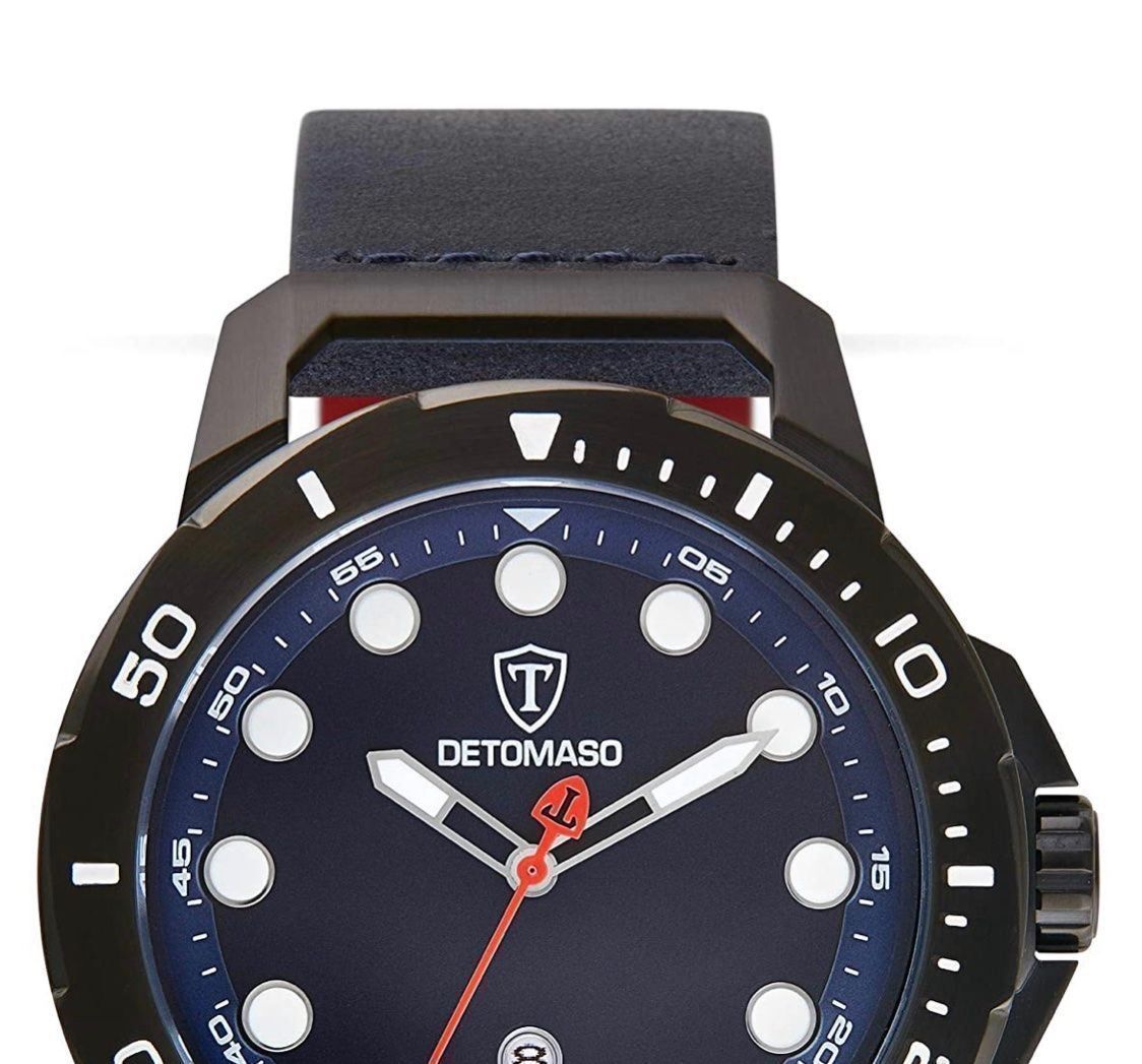 Uhren: DETOMASO USTICO Schwarz/Blau XL – Neu und originalverpackt aus Meilen von Schelmi99 2