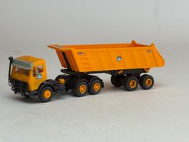 VE1- Kibri Mercedes Muldenkipper Sattelzug  orange