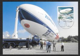 Maximumkarte Nr. 1121 Zeppelin NT ET Bern 6.5.2004