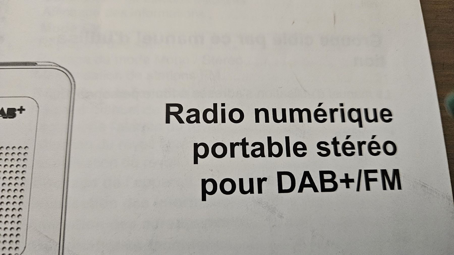 Radio: radio Dab-FM " Jack Parker" – Usato da Lausanne venduto da Angelite 4