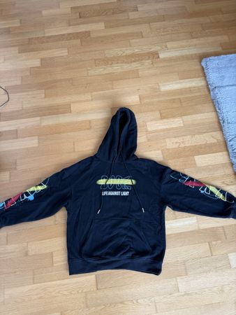 Schwarzer Boom Shaka Laka Hoddie M