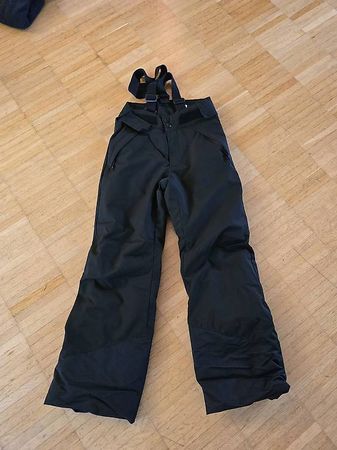  Skihose für Kinder 6-8 Jahre, 500 PNF schwarz
