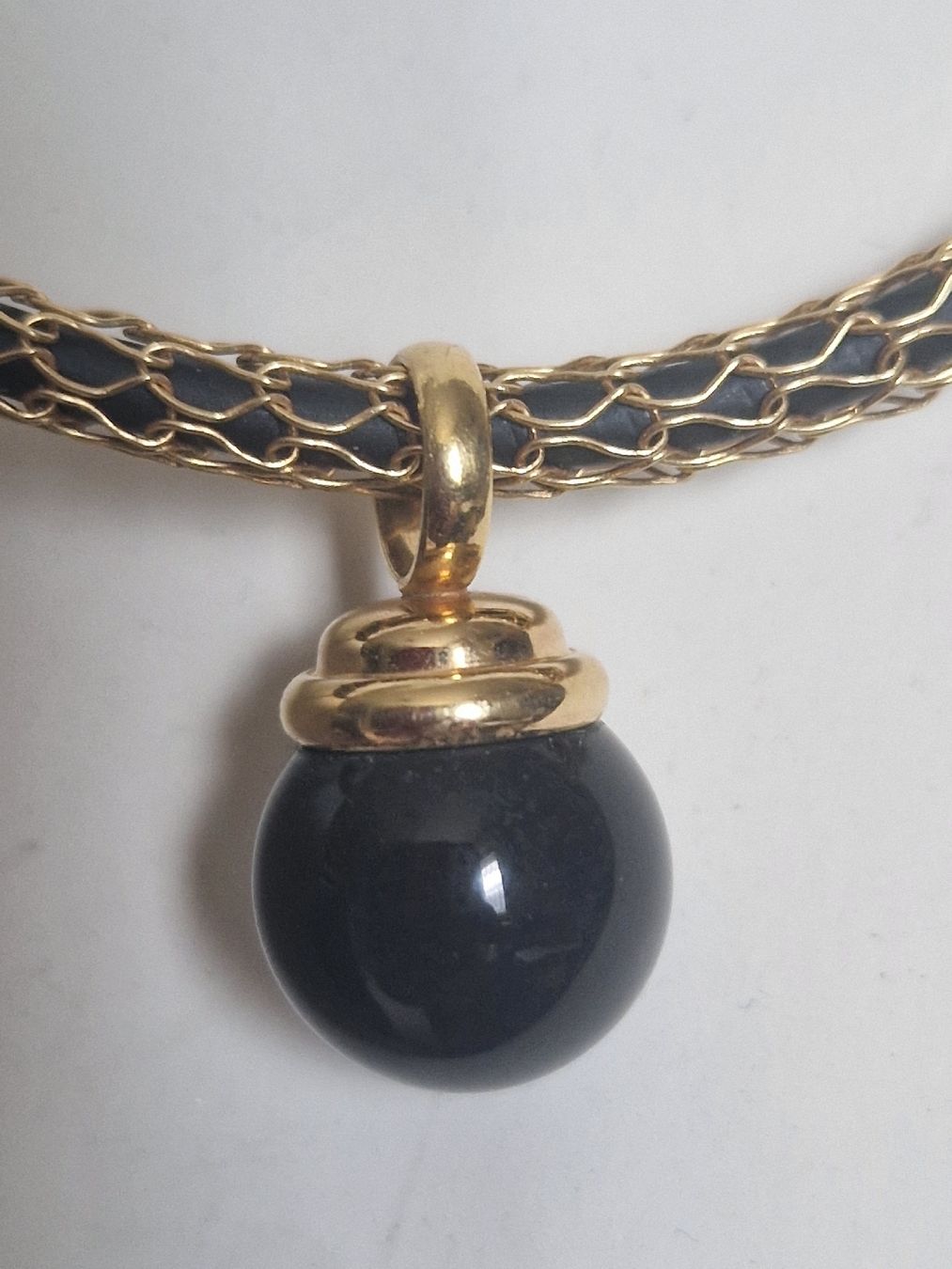 Catenine: Collier 18 ct special avec pendentif Onix – Nuovo (secondo la descrizione) da SAXON venduto da Mariposita1428 1