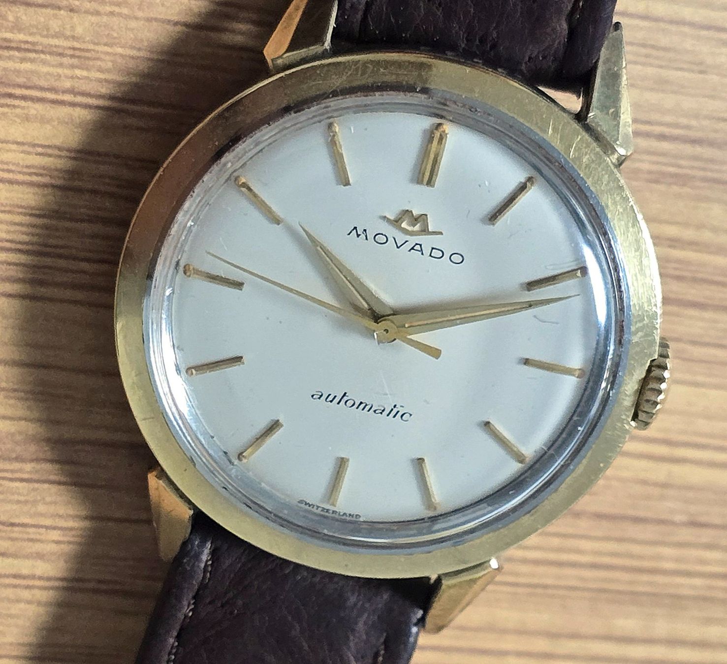 MOVADO ZENITH AUTOMATIC VINTAGE HERREN UHR MEGA RAR (D'occasion) à ...