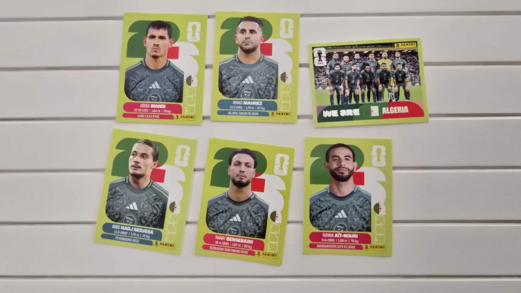 Panini Sammelbilder & Trading cards: Panini FIFA World Cup Stickers Algeria ALG – Neu (gemäss Beschreibung) aus Aesch ZH von Strandhaus